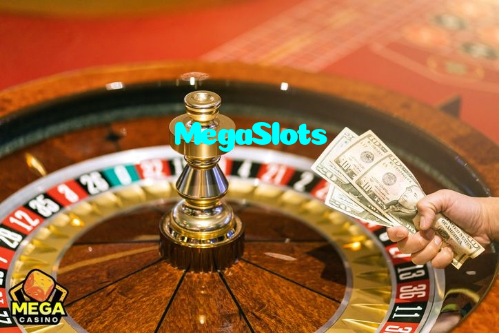 MegaSlots casino presented on mobile device in Pakistan with slots and live games